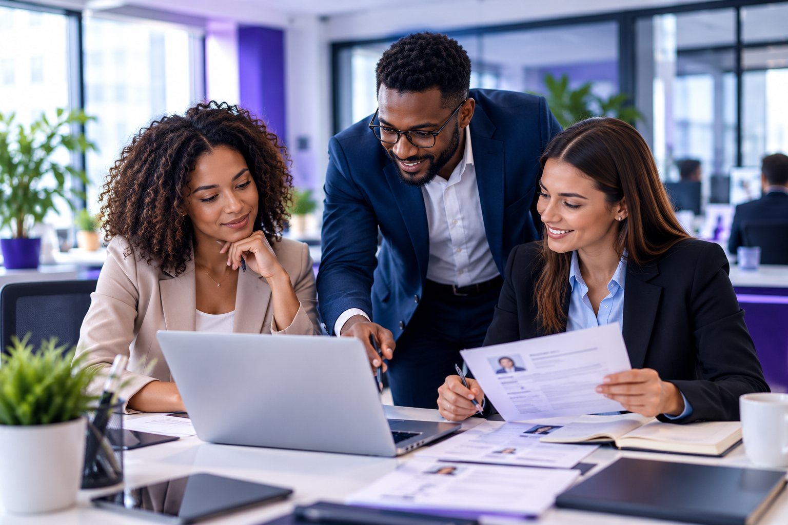 Collaboration professionnelle et recrutement